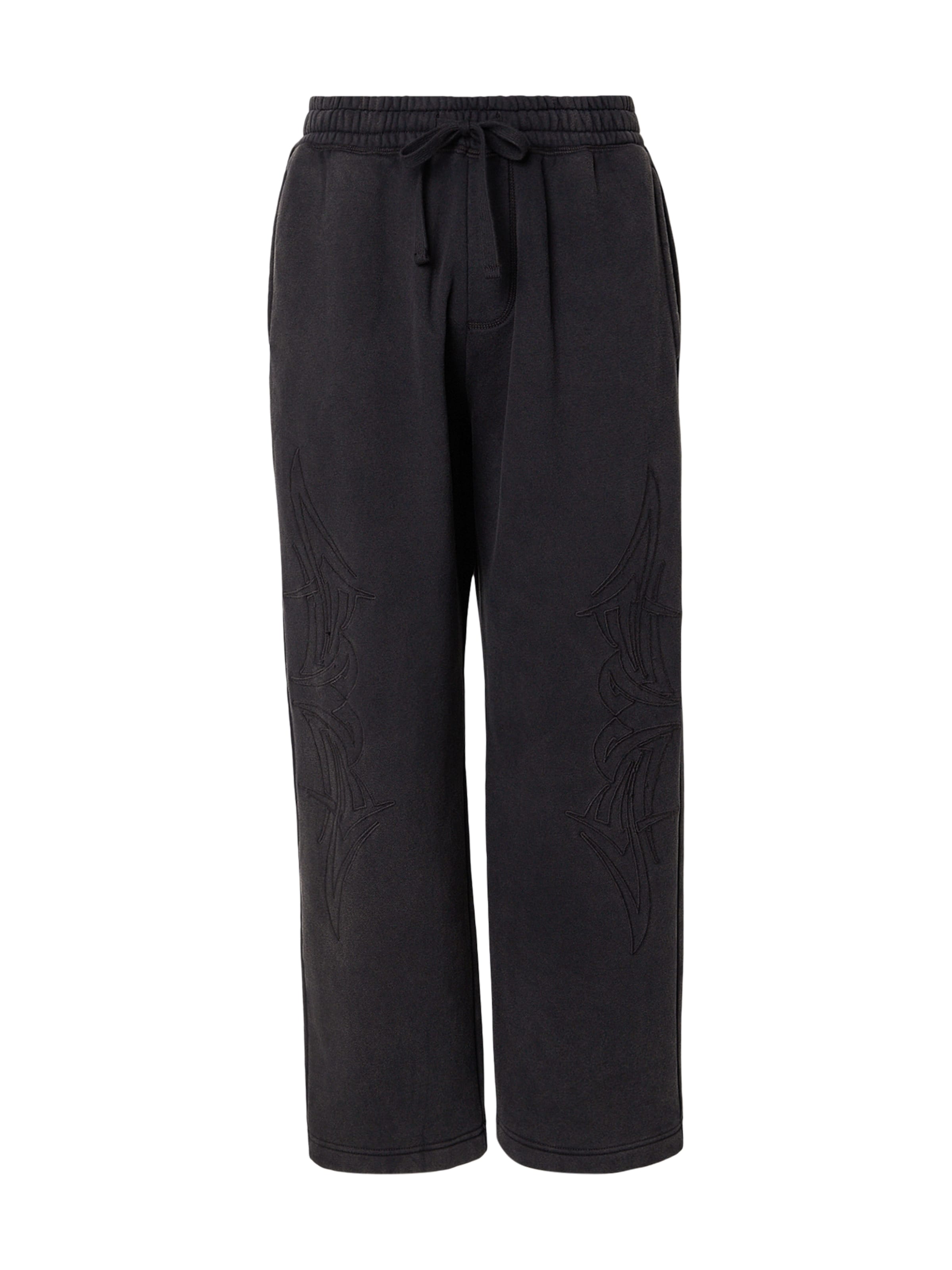Loosefit Pantaloni di HOLLISTER in nero: frontale