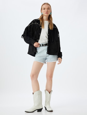 Koton Jacke in Schwarz