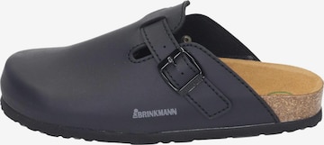 DR. BRINKMANN Clogs 'Nerpio' in Schwarz: Vorderseite