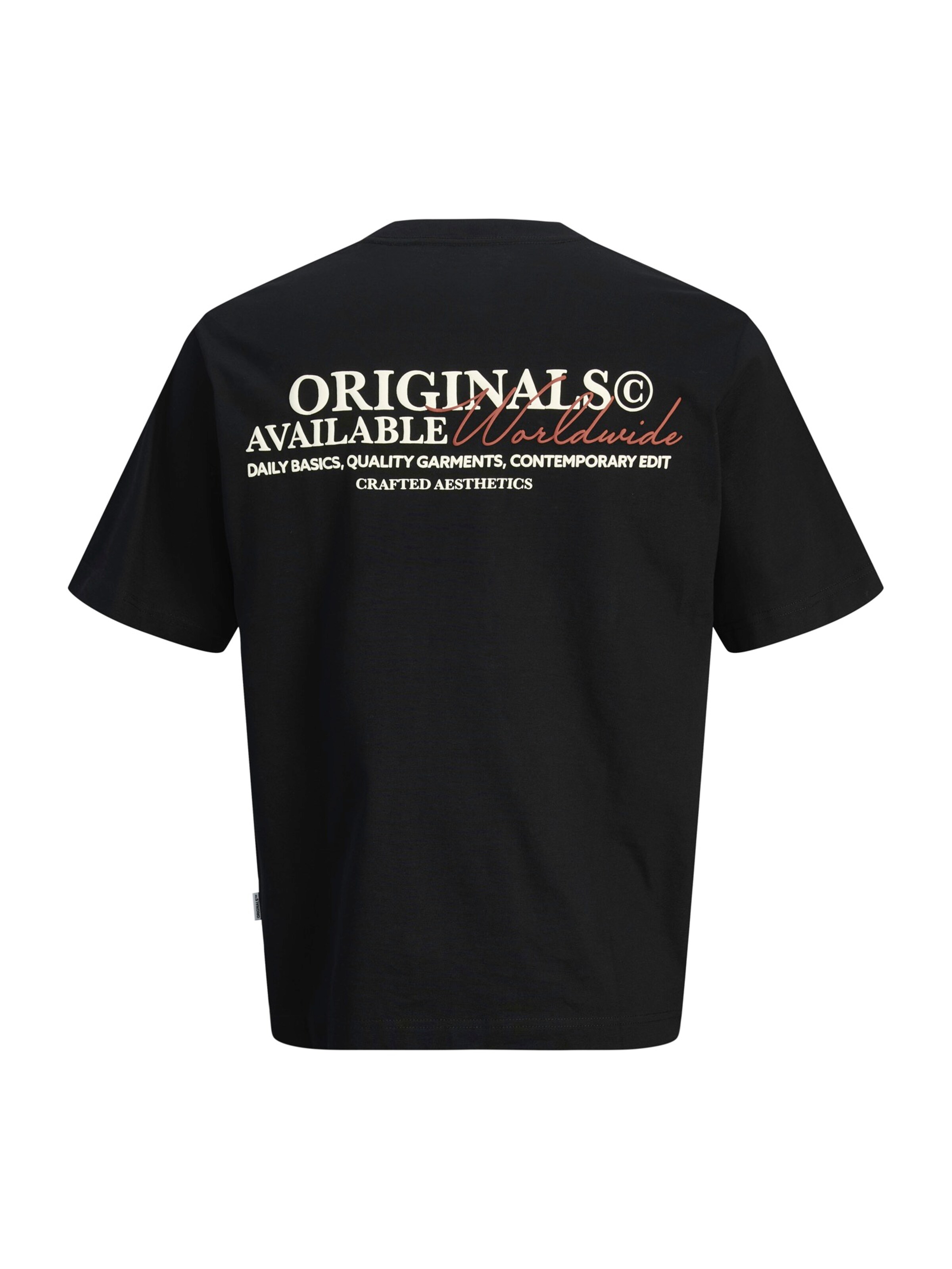 JACK & JONES Shirt 'JWHISLINGTON' in Zwart: terug