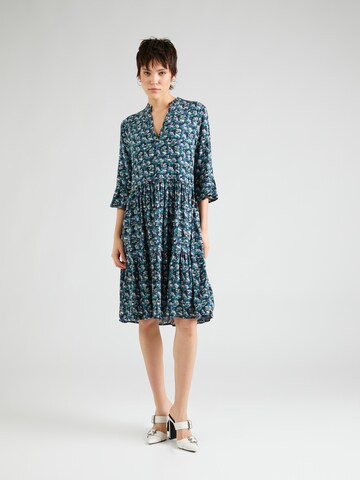 SAINT TROPEZ Kleid 'Eda' in Blau: Vorderseite