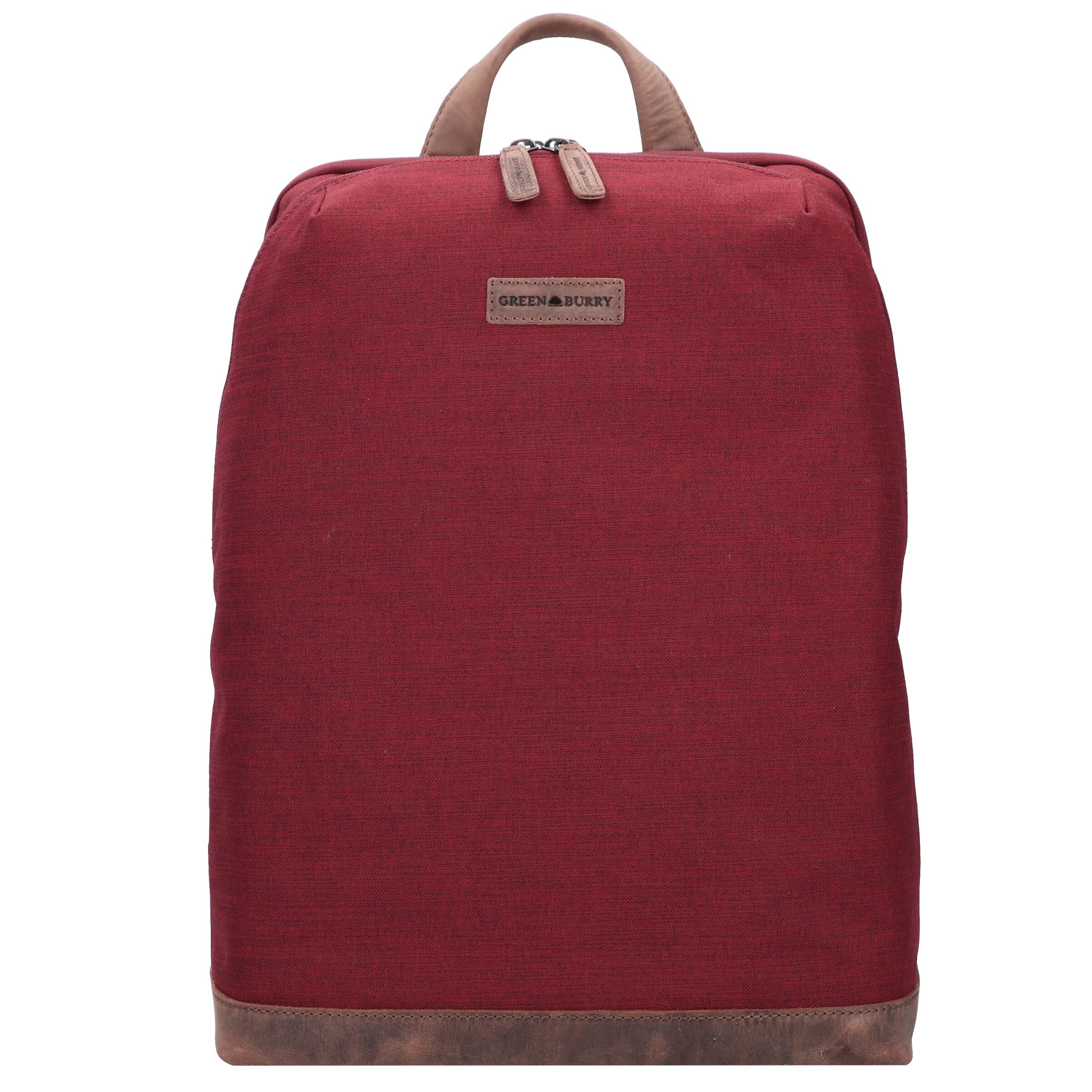 GREENBURRY Rucksack 'Derby' in Rot: Vorderseite