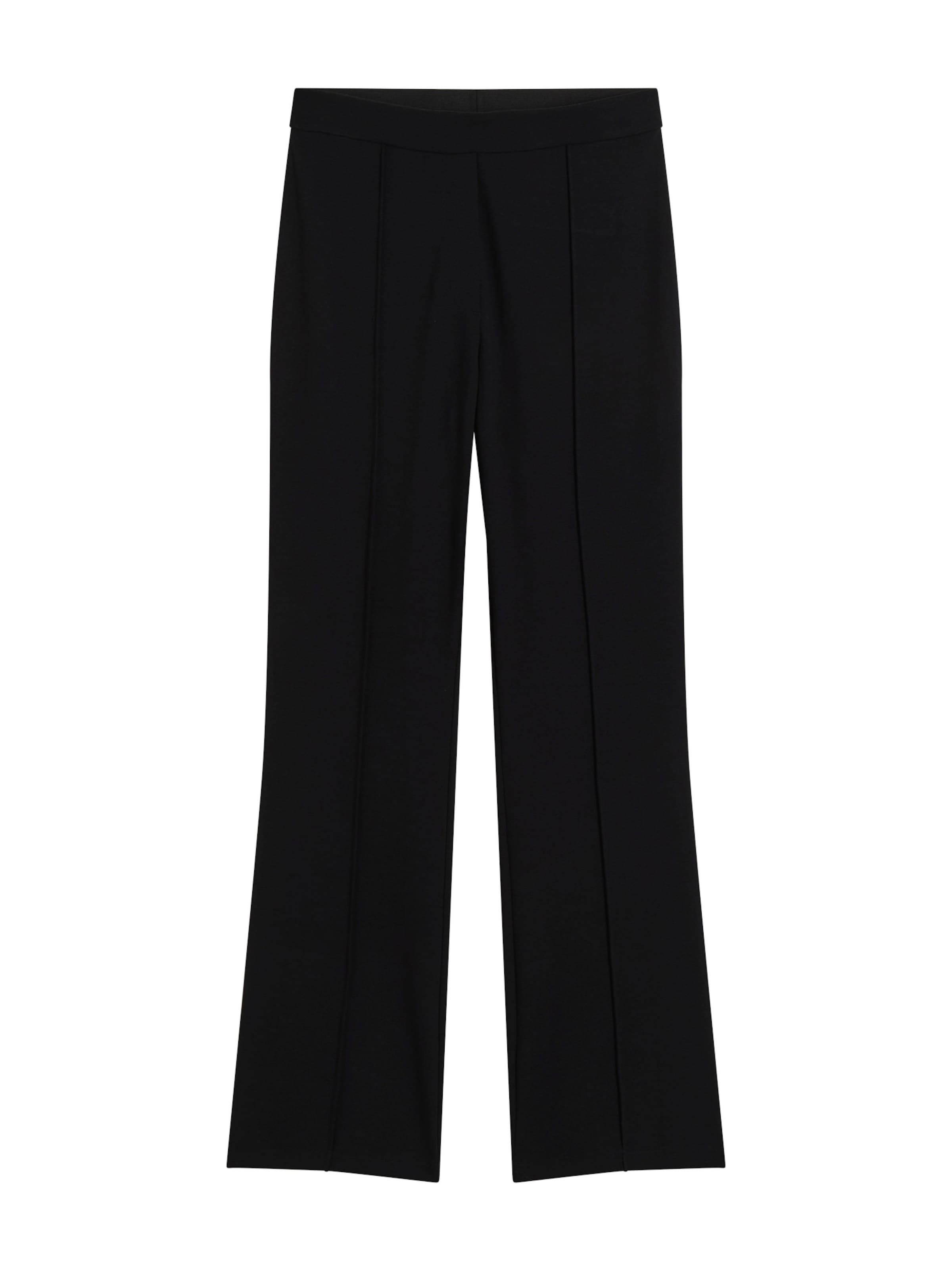 bonprix - Bootcut Pantalón en negro: frente