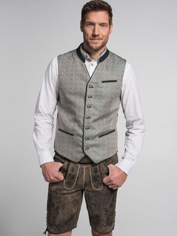 SPIETH & WENSKY Traditional Vest 'Alec' in Grey: front