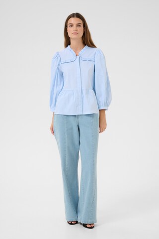 KAREN BY SIMONSEN Blouse 'Zuma Nette' in Blauw