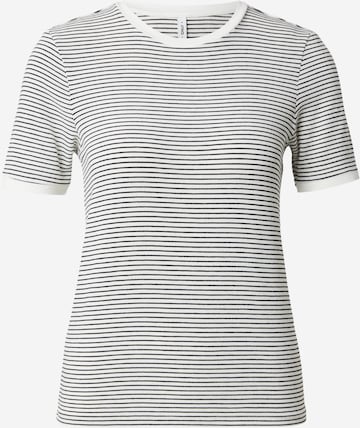 balta ONLY Marškinėliai 'ONLTINE': priekis