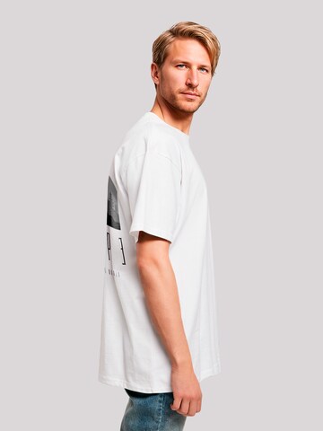 T-Shirt 'Escape Discover the World Forest Landscape' F4NT4STIC en blanc