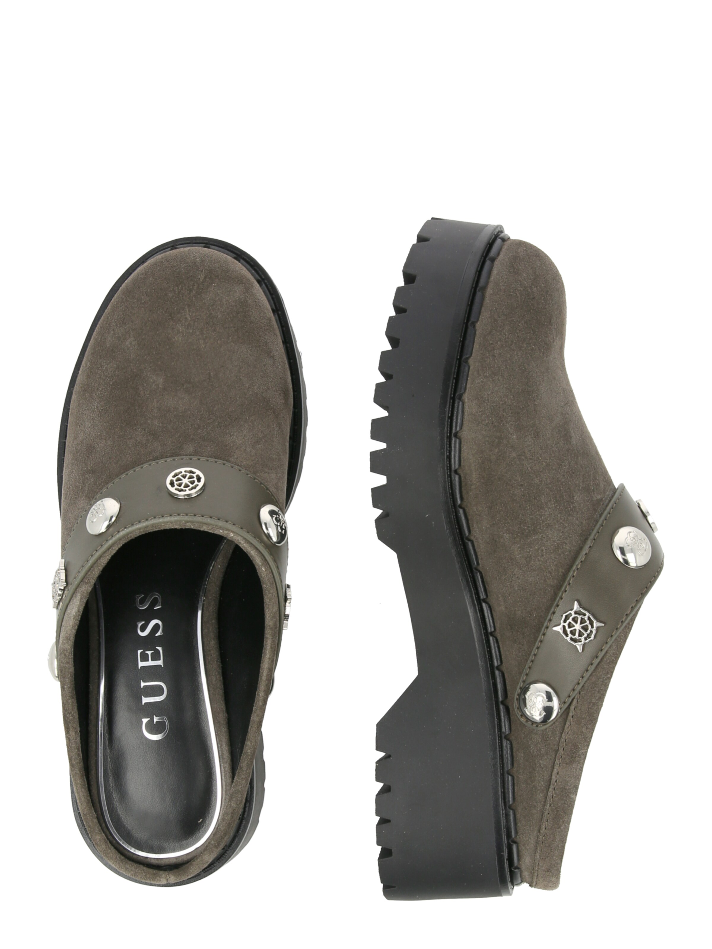 GUESS - Zuecos 'WENNA2' en verde