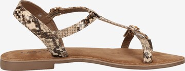 LAZAMANI Sandalen in Beige