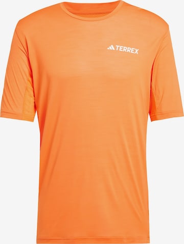 Maglia funzionale 'Xperior' di ADIDAS TERREX in arancione: frontale