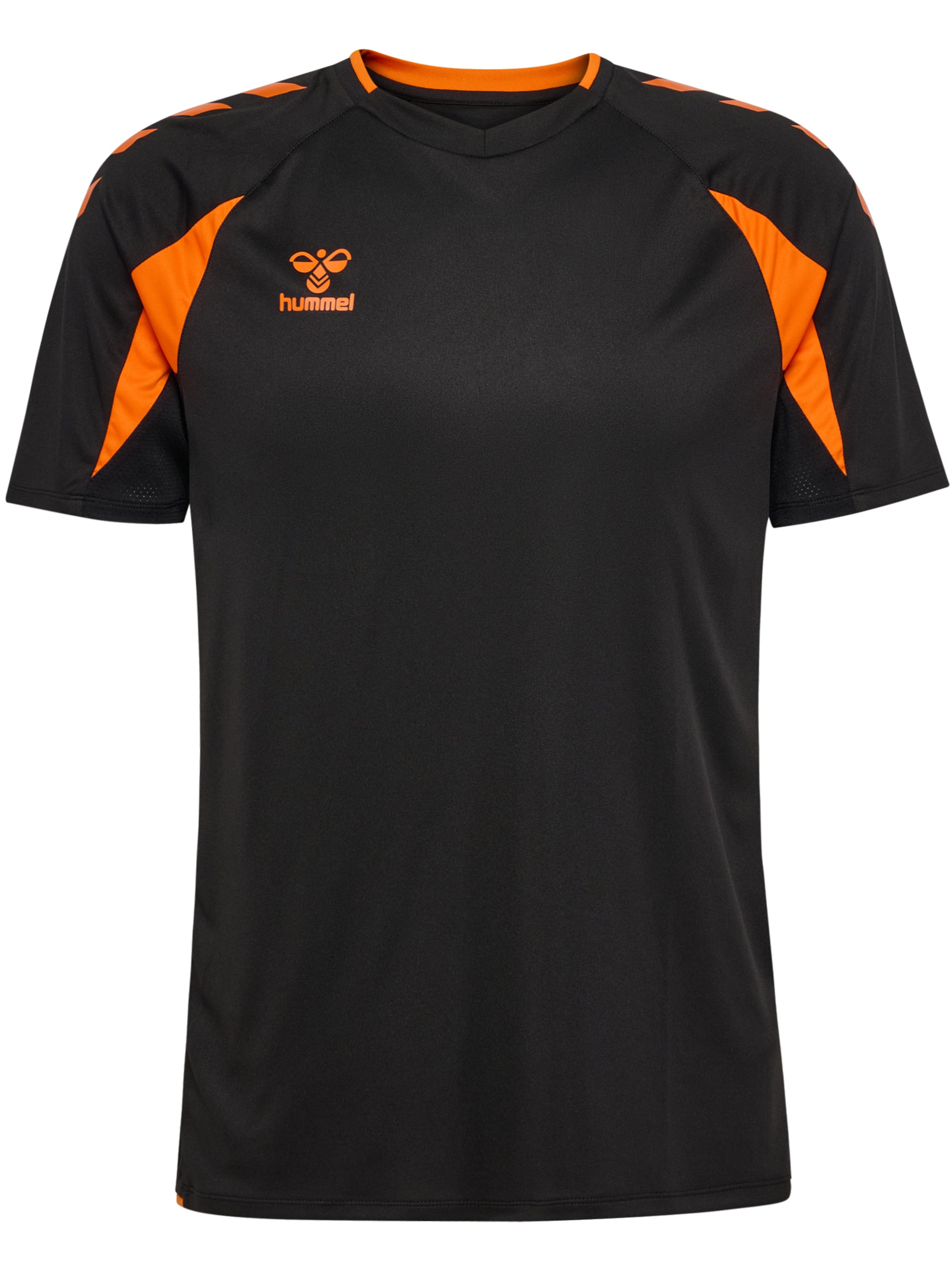 Hummel Functioneel shirt in XXL in de kleur Oranje / Zwart, Productweergave