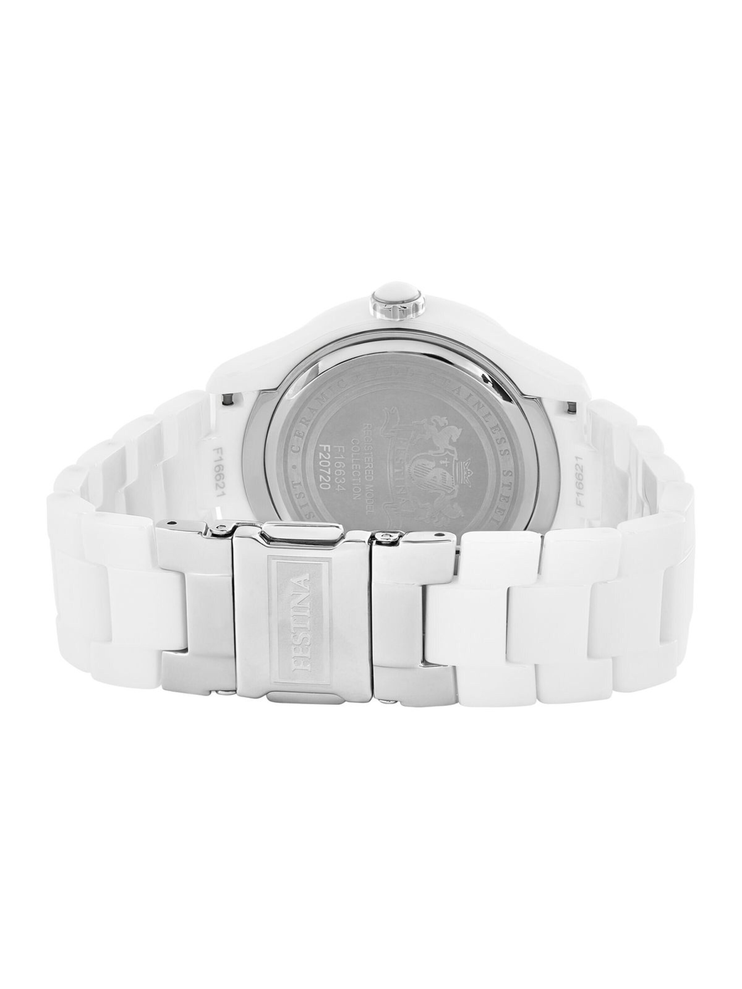 FESTINA Analoguhr 'Watch Ceramic'‌‌ in Weiß