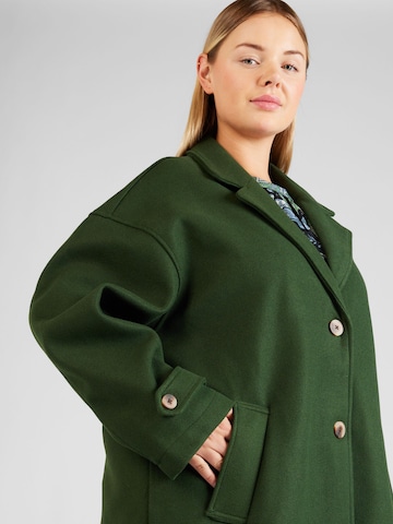 Noisy May Curve Between-Seasons Coat 'ALICIA' in Green