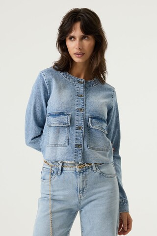 Veste mi-saison GARCIA en bleu : devant