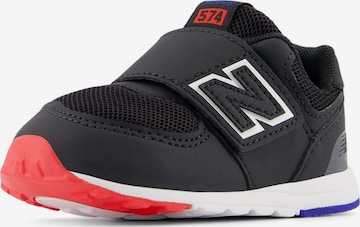 new balance Sneakers '574 NEW-B HOOK & LOOP' in Zwart: voorkant