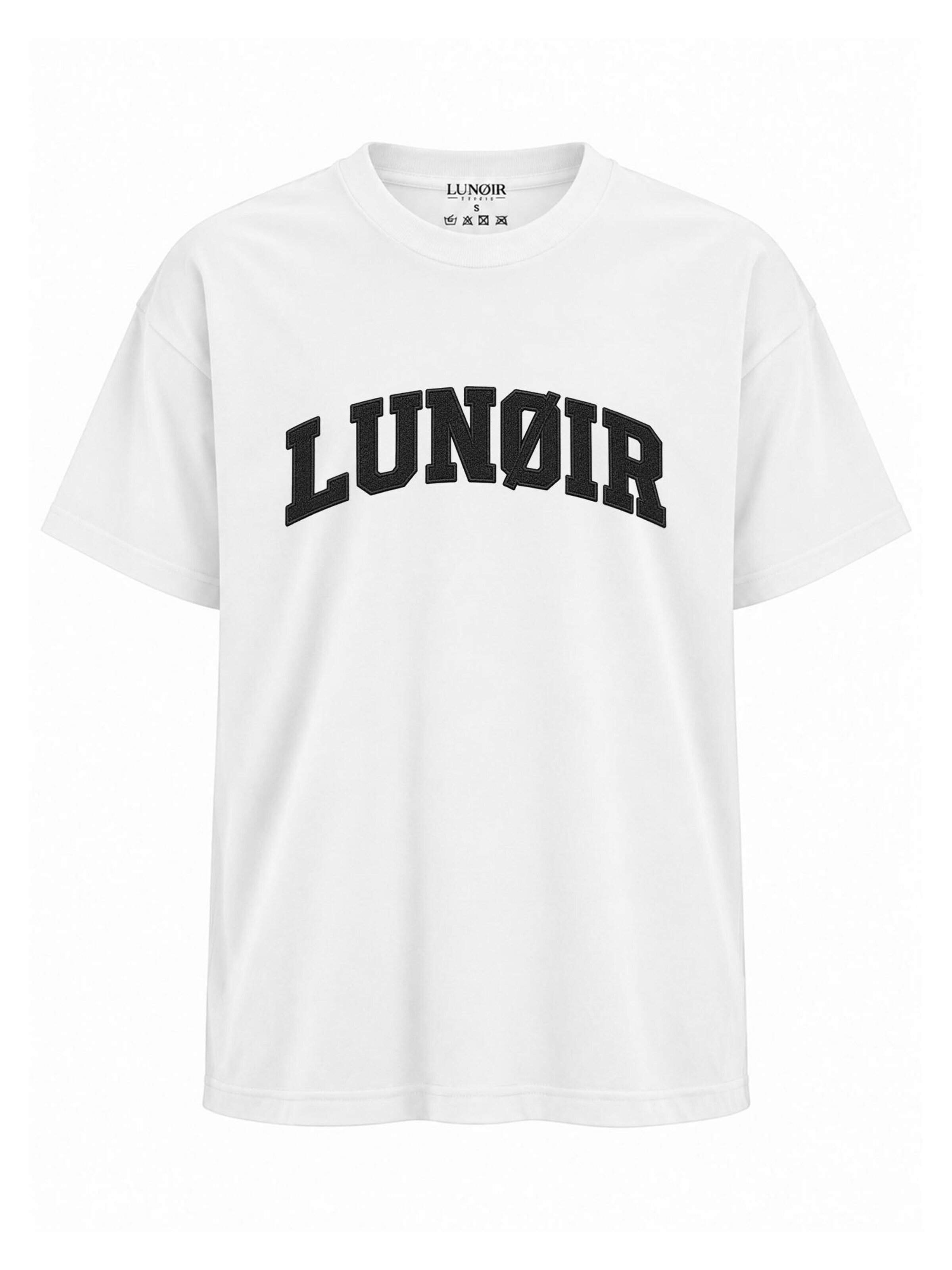 T-Shirt 'Only You Know the Fight' LUNØIR Studio en blanc