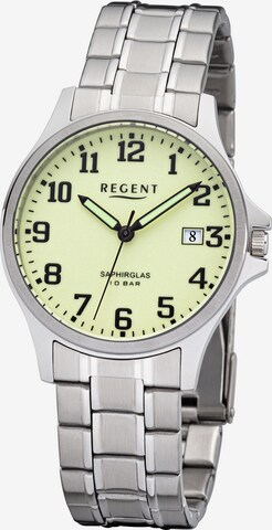 REGENT Analog Watch in Green: front