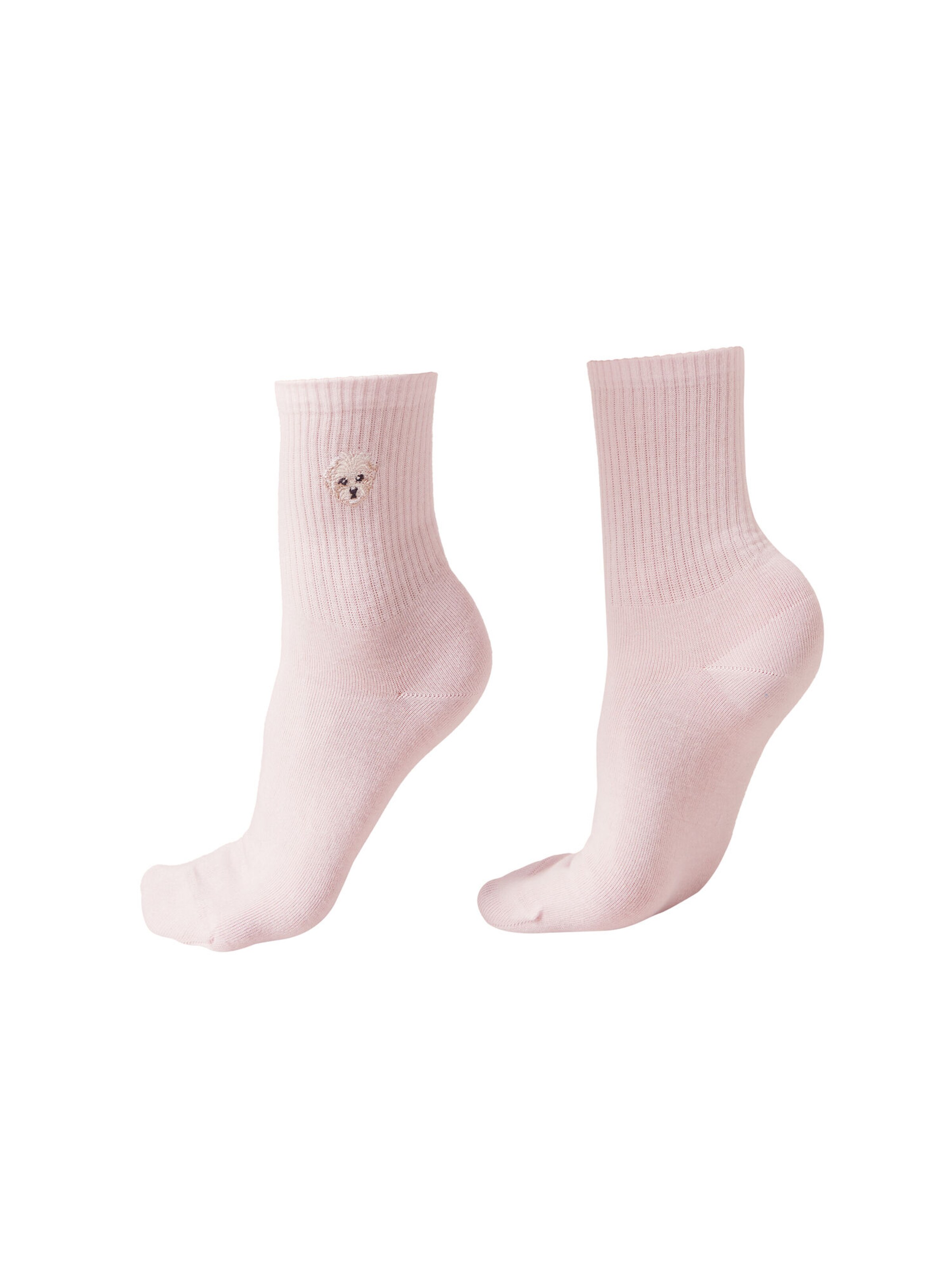 CALZEDONIA Socks 'Dog' in Pink: front