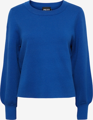 PIECES Sweater 'Jenna' in Blue: front