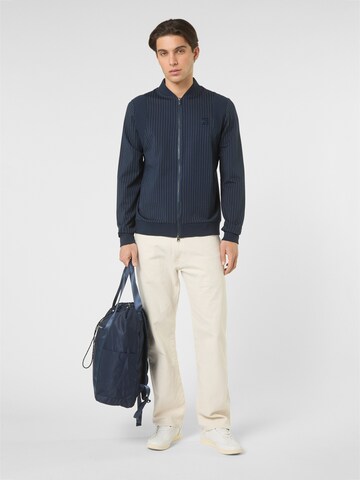 FILA - Sudadera con cremallera 'LUCCA regular pinstriped track jacket' en azul