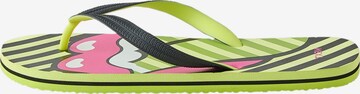Tongs Next en vert : devant
