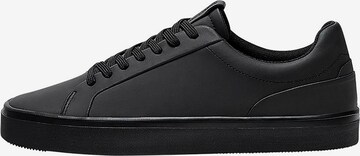 Pull&Bear Låg sneaker i svart