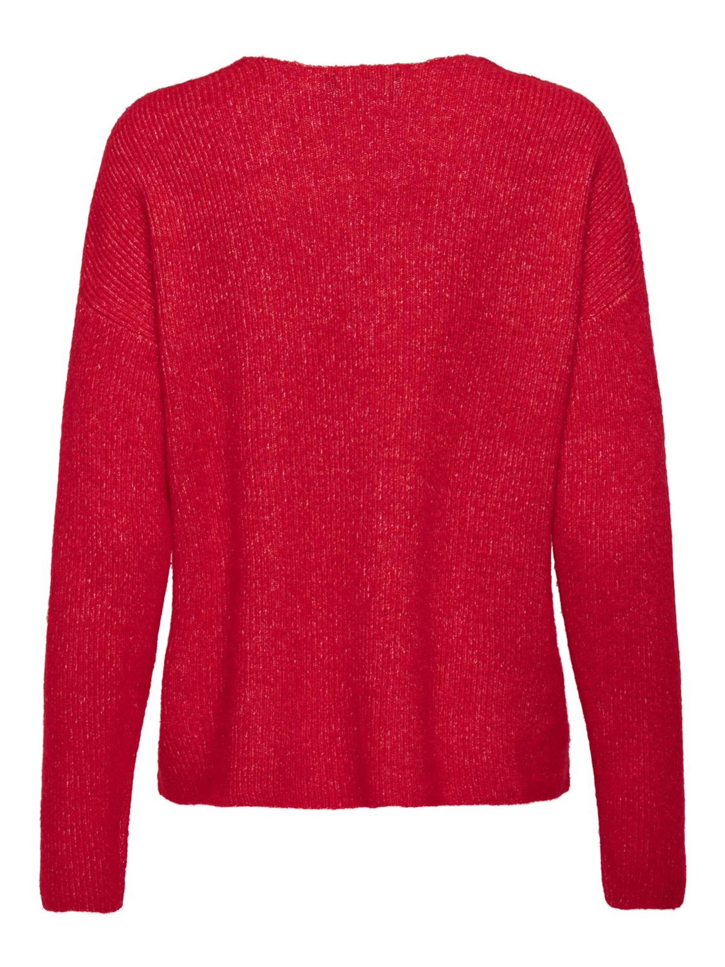 ONLY - Pullover 'ONLCAMILLA' em vermelho