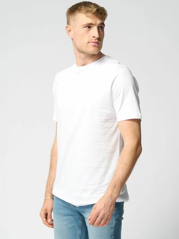 Fit confort Chemise ' Organic Basic ' TEESHOPPEN en blanc