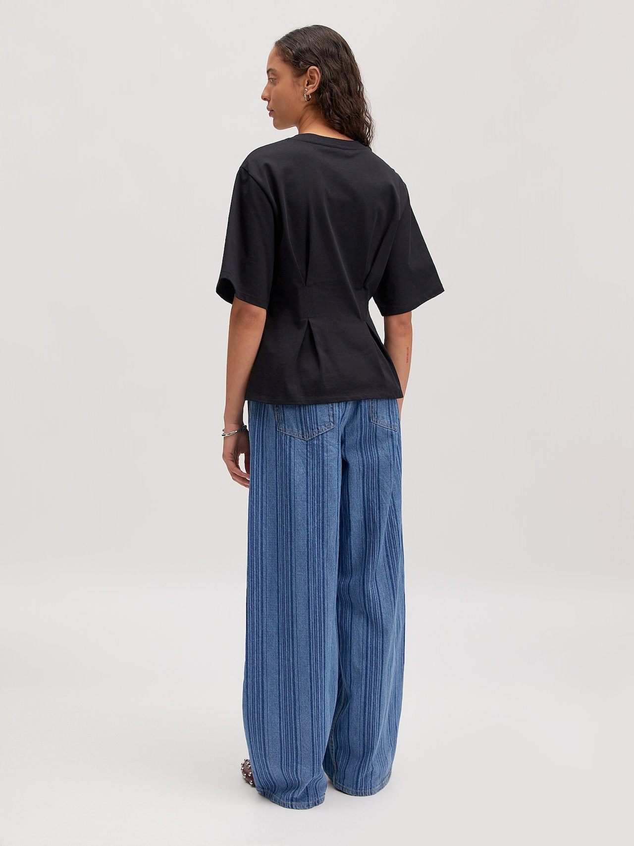 EDITED Shirt 'Marah' Zwart