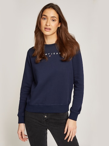 Tommy Jeans Sweatshirt in Blau: Vorderseite