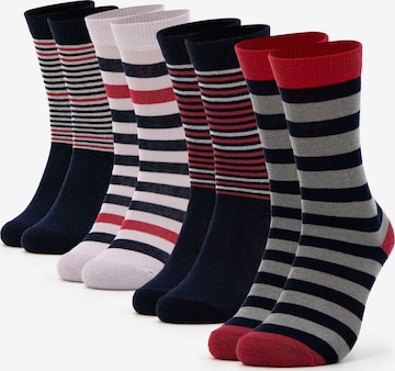 Occulto Socken 'Scivolo' in Blau: predná strana