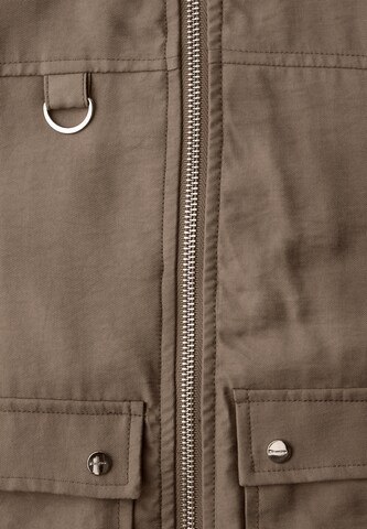 STREET ONE Between-Season Jacket 'Utility' in Brown