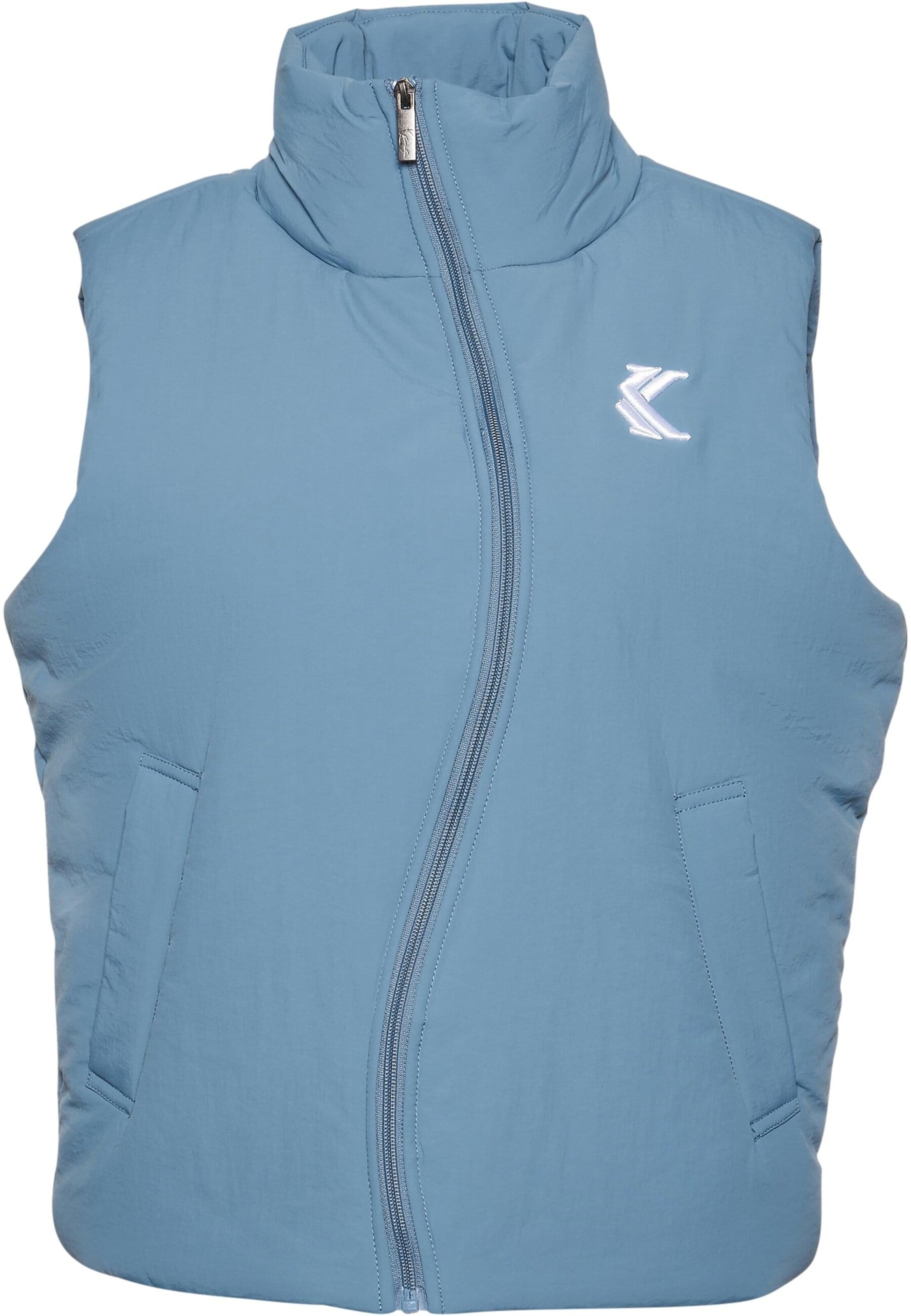 Karl Kani Vest in Blue: front