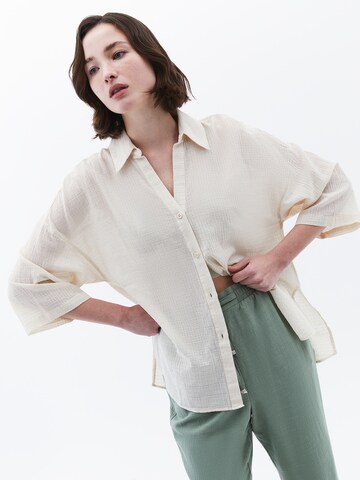 Camicia da donna di OXXO in beige