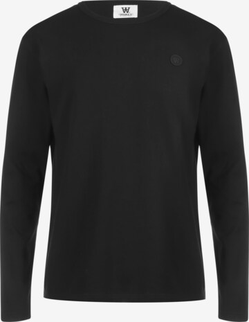 WOOD WOOD Shirt ' Mel' in Black: front