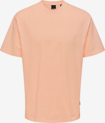 Only & Sons T-Shirt 'Fred' in Orange: predná strana