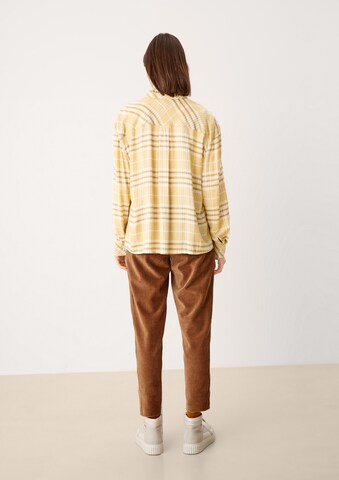 s.Oliver Blouse in Yellow