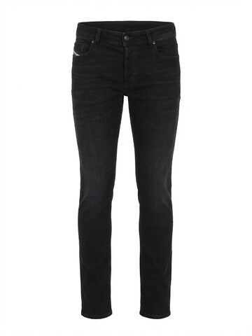 DIESEL - Skinny Calças de ganga 'TROXER' em preto: frente