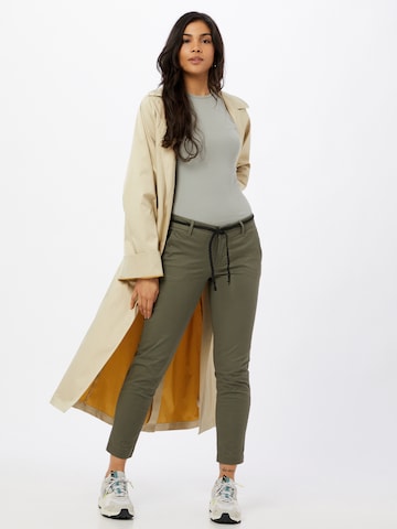 ONLY Regular Chino Pants 'Evelyn' in Green