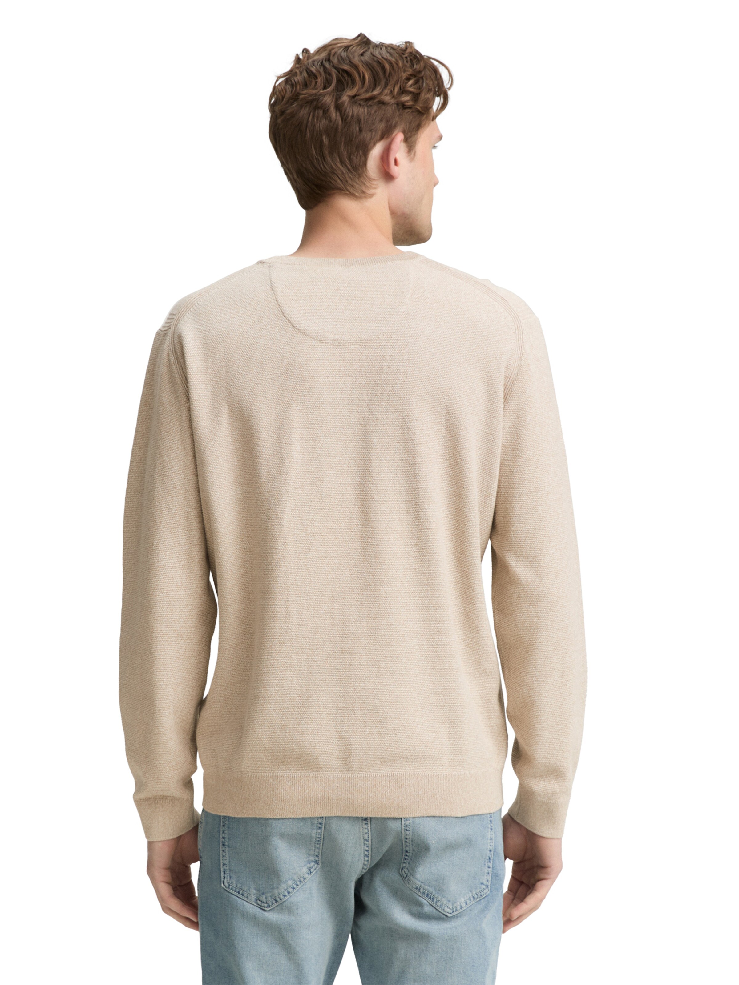 TOM TAILOR Sweater in Beige