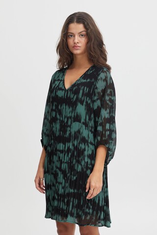 Robe d’été ICHI en vert : devant