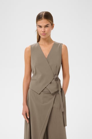 Gilet 'HAISLYIW' InWear en beige : devant