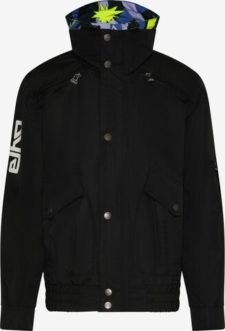 Veste outdoor 'Keystone' elho en noir : devant