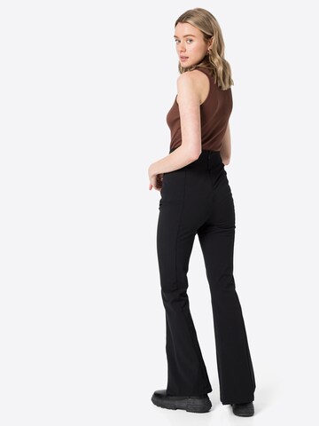 Free People Pants in Black: front