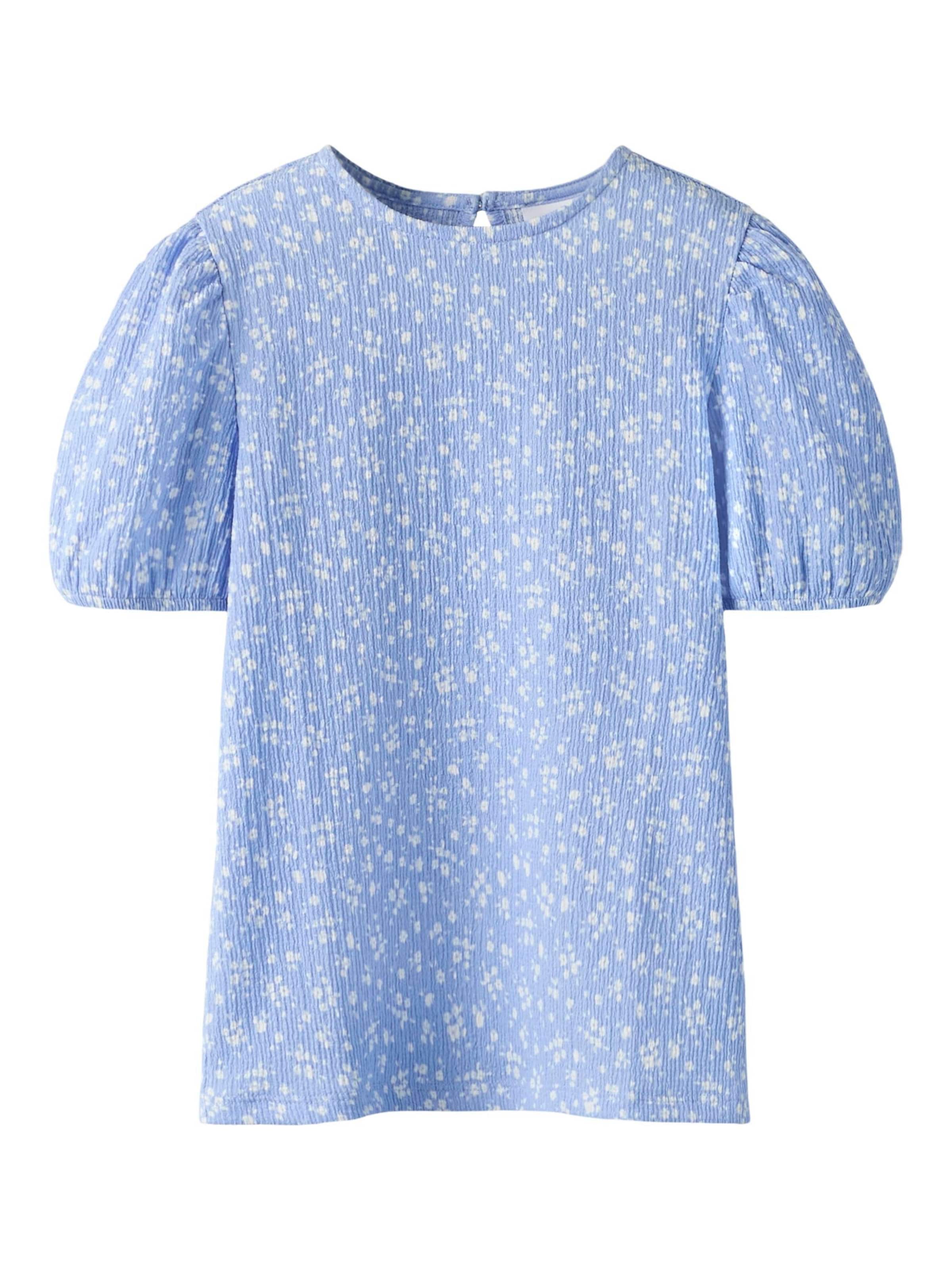 Camicia da donna di NAME IT in blu: frontale