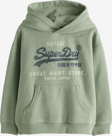 Superdry Collegepaita värissä vihreä: etupuoli