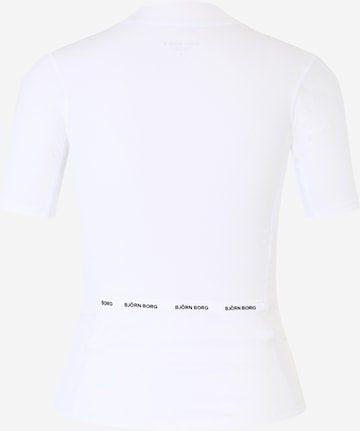 BJÖRN BORG Koszulka funkcyjna w kolorze biały