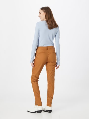 MOS MOSH - Slimfit Pantalón en marrón