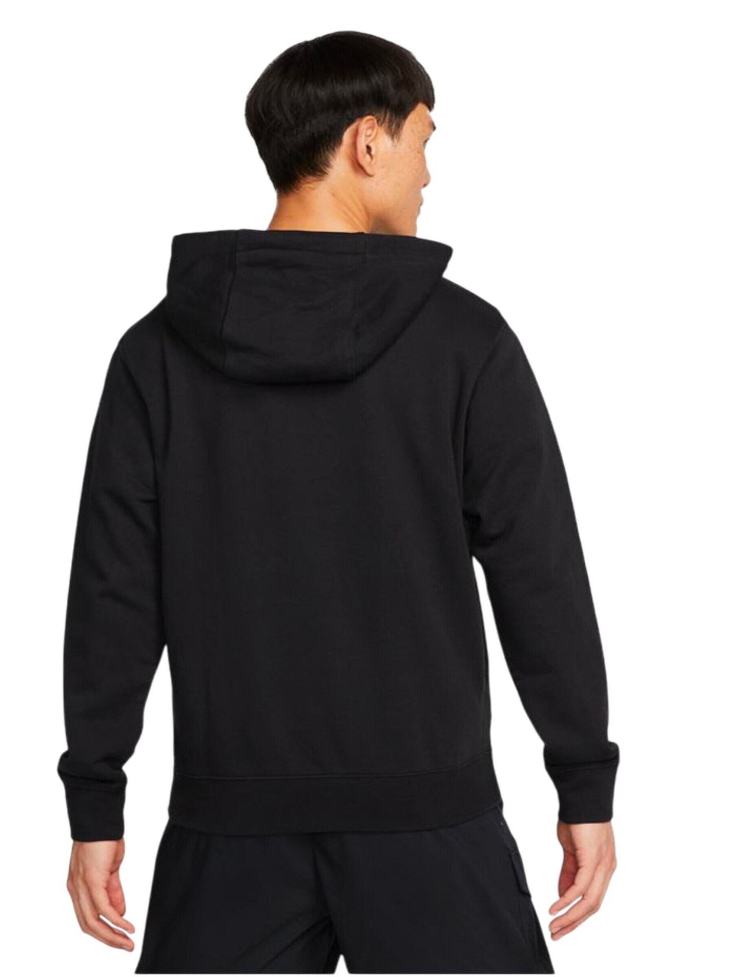 Nike Sportswear Sweatshirt 'Club' in Schwarz