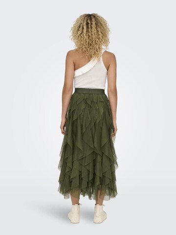 ONLY - Falda 'SKY' en verde